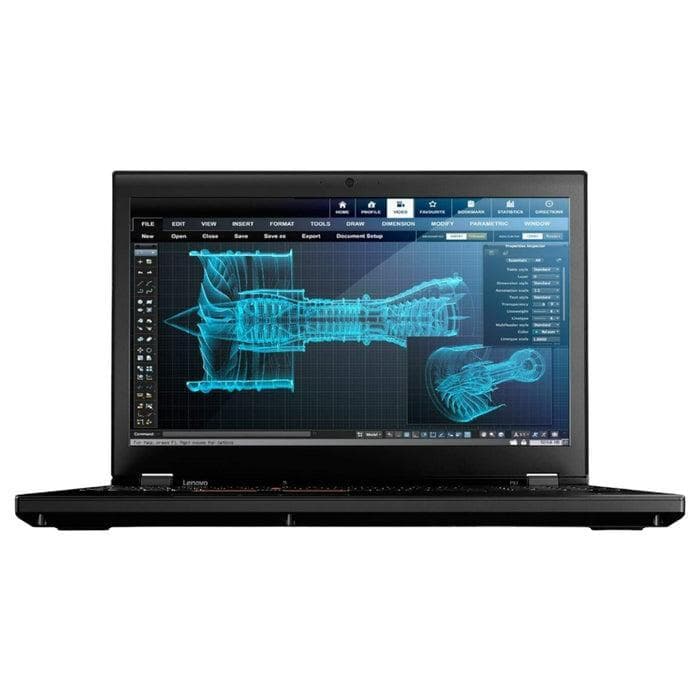 Lenovo ThinkPad P51 15" — Front view
