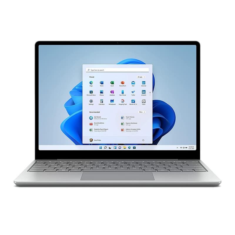Microsoft Surface Laptop Go 2 12-inch — Front view